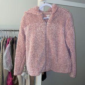 Pink Fuzzy Jacket